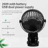 W‑06 Mini USB Fan Portable Desktop Rechargeable Low Noise Handheld