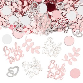 GoldRock Pack of 200 Glitter Confetti Bride To Be Decoration, Jga Decoration Women Rose Gold, Stag Night Table Decoration, Jga Accessories Women, Eucalyptus Scatter Decoration Bride To Be Decorations
