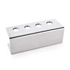WAS 1457 004 Chrome Nickel Steel Ice Cream Cone Holder,