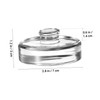 FELTECHELECTR Heavy Glass Fermenting Weight with Comfortable Handle for Jars