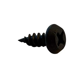 6-17X7/16 Phillips Pan Head Serrated Fine Drywall Framing Screw Black Oxide (Pack of 100)