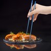 TiiCoo Reusable Titanium Plated Stainless Steel Chopsticks with Holder, Dishwasher