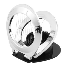 Sharelove Egg Slicer Multifunctional Stainless Steel Egg Slicer for Boiled Eggs Practical Heavy Duty Egg Cutter for Home Quickly and Effectively Kitchen Helper Dishwasher Safe