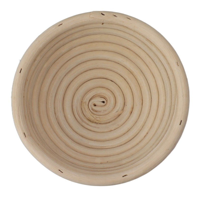 Round Bread Proofing Basket with Liner Cloth Dough Rising Rattan
