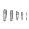 5 Piece NPT Pipe Tap Set, Carbon Steel Threaded Plumbing