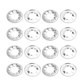 Othmro 50Pcs Starlock Washer 20mm Inner Dia 40mm Outer Dia, Push On Lock Washer Locking Washers Clips Fastener Stainless Steel Tooth Lock Washers for Machinery Equipment Industrial Production
