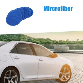 A ABSOPRO Wax Polishing Bonnet 5-6 Inch Buffing Pad Cover (Set of 5)