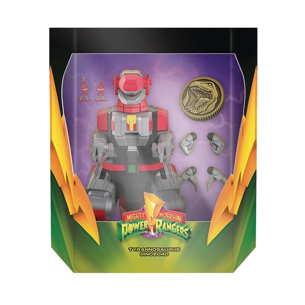 Super7 Mighty Morphin Power Rangers Tyrannosaurus Dinozord - ULTIMATES! 8