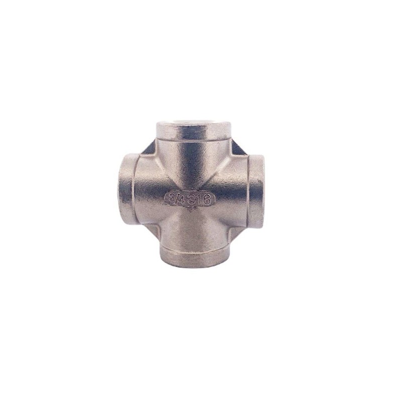 2" inch Cross 4 Way Pipe Fitting SP114 316 Stainless