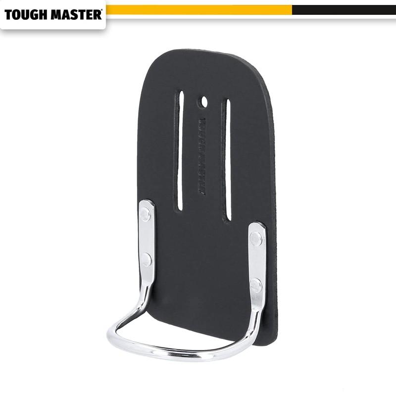 TOUGH MASTER Leather Hammer Holster Holder, Heavy Duty Steel Loop