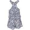 GURU SHOP Short Airy Hippie Style Jumpsuit, One-Piece Jumpsuit, Women,