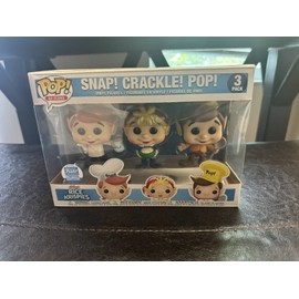 Funko POP! Rice Krispies - Snap! Crackle! Pop! - 3-Pack Funko Shop Exclusive