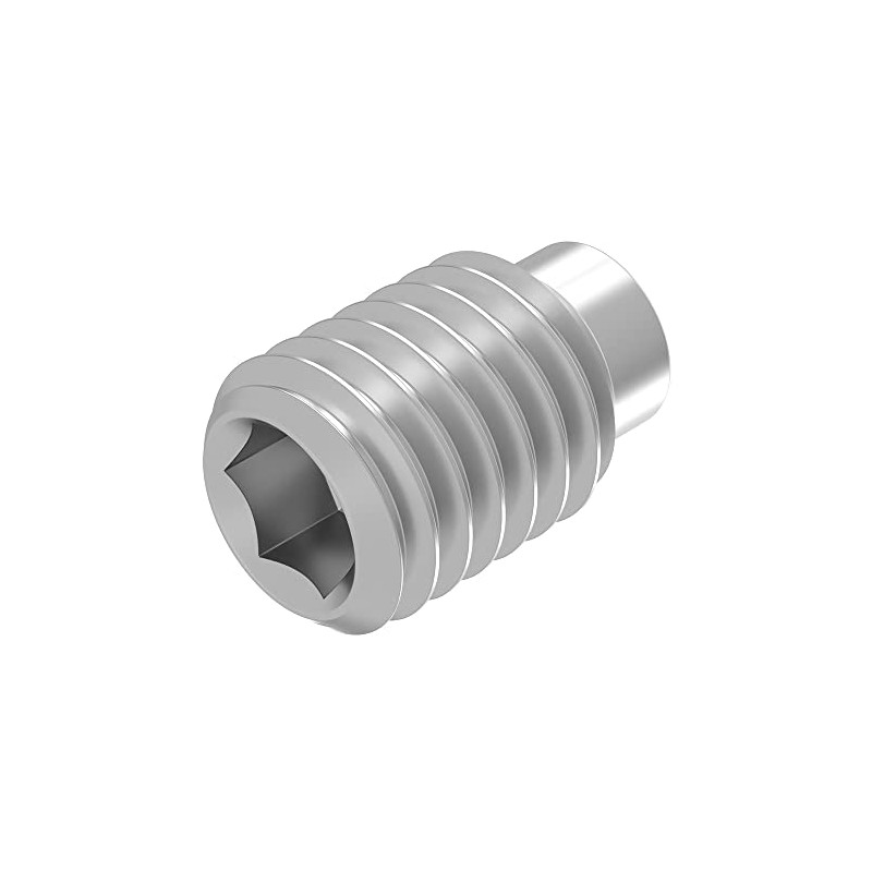 SECCARO 20 Pcs M8 x 10mm Stainless Steel V2A VA