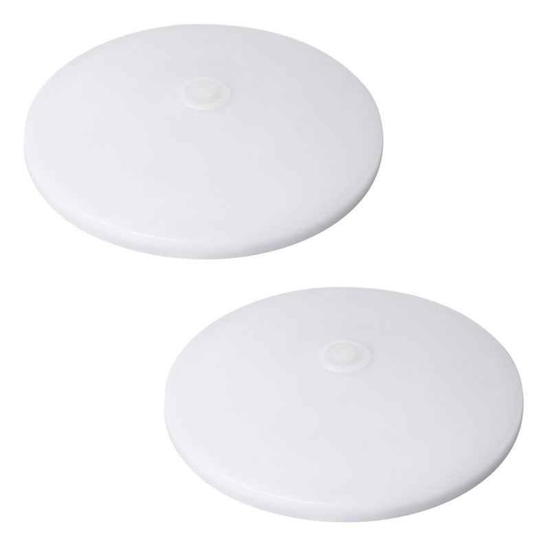 Facon 4.5" LED RV Puck Light Surface Mount - 2Pack,