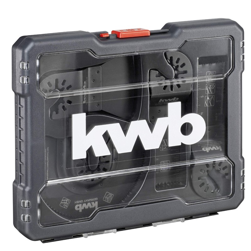 kwb Multitool Accessories in 4-Piece Set, CV Dive 28 mm,