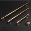 POVEFONK 10 Pack 5 inch Champagne Bronze Kitchen Cabinet Handles