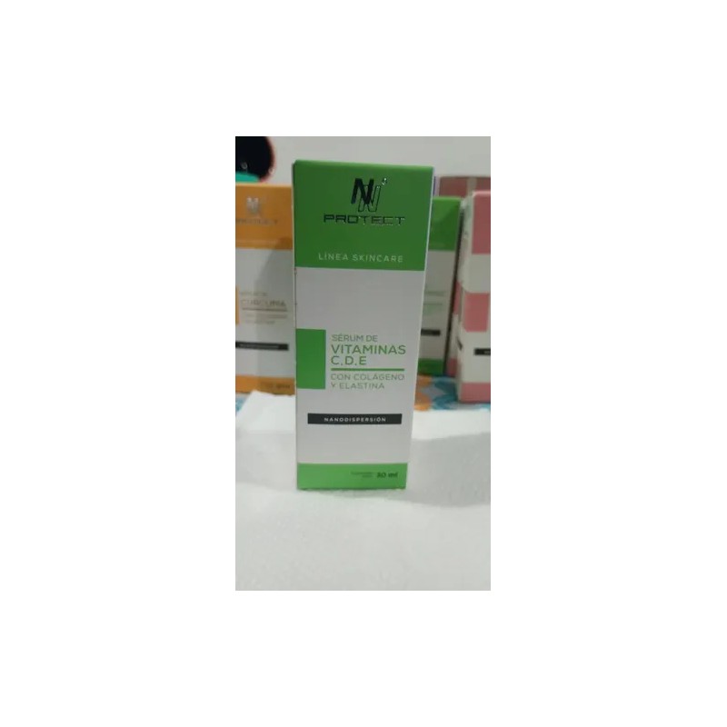 Sérum Facial Nn Protect Vitamina C, D, E Antioxidante 30ml