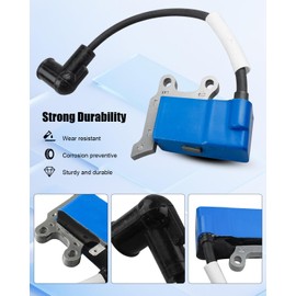 Ignition Coil Compatible with Echo GT-225 GT-225L PAS-225 PE-225 SHINDAIWA SRM-225 SRM-2320T T235 M235 Trimmer & Brushcutter, Replace A411001690 A10070