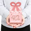 Big Dot of Happiness 40th Pink Rose Gold Birthday -