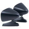 Fit System 1600B Black Universal Dual Sport Mirror - Twin