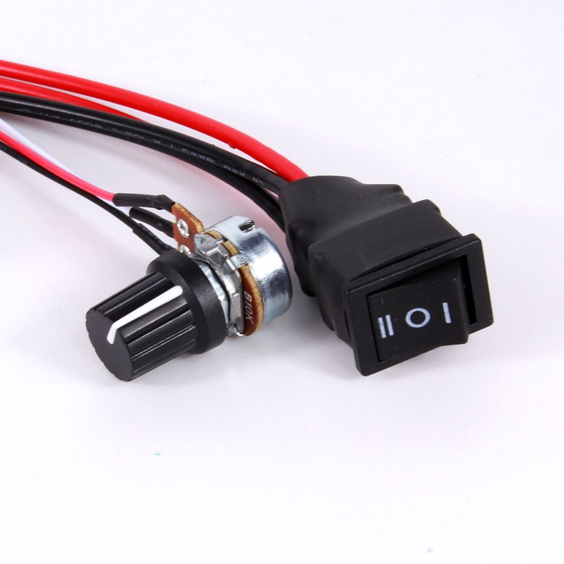 10V 12V 24V 30V Adjustable DC Motor Speed PWM Controller