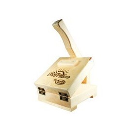 Mexican Sol Y Luna Wood 8.5 inches Manual Tortilla Maker Press