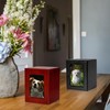 MAKEY'S Pet Urn for Dogs' Ashes, Urn with Dog Photo,