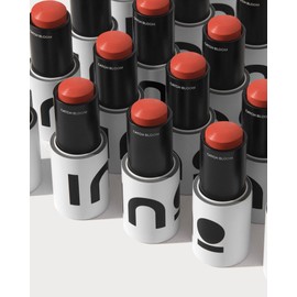 INO Catch Bloom Tinted Lip and Cheek Blush Cream Pen, Daylily, Warm Peach, SPF 30+, Pure Hydrolyzed Sea Collagen, 8.77 g. | Daylily Warm Peach