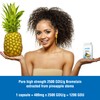 Health4All Bromelain 1200gdu per Capsule 120 Capsules High Strength 2500GDU/g