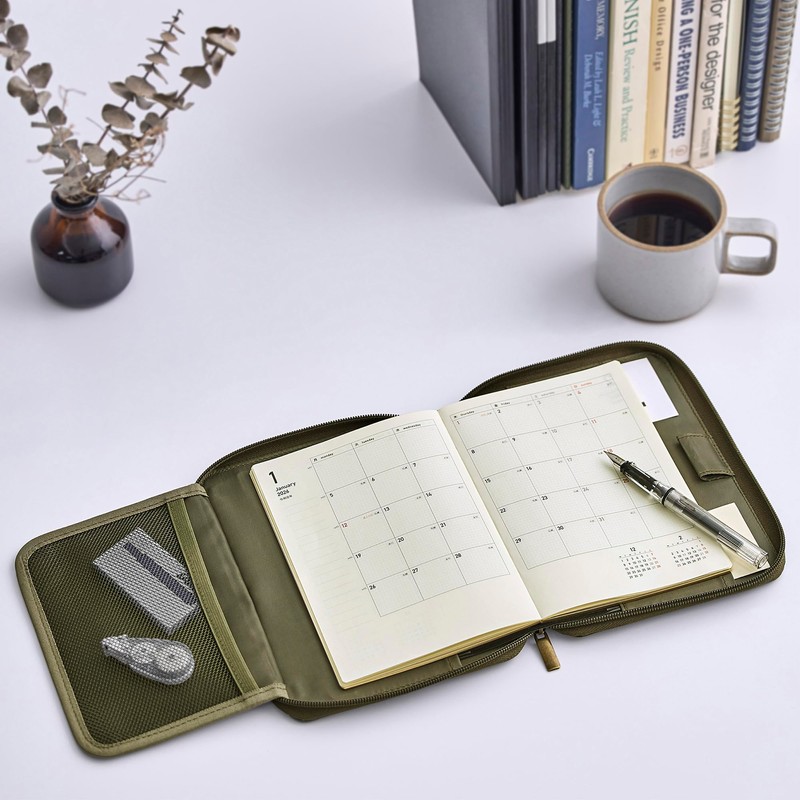 kleid 8554-03 B6 Notebook Case, Stand Carrying Note Case, Beige