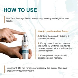 Sun Coast Science - Creamy Total Package Serum Vitamin C with Hyaluronic Acid and Peptides Moisturizing Anti-Aging Face for Soft, Elastic Skin 1 Fl Oz (1 Pack) Collection item / 선 코스트 사이언스 - 크리미 토탈 패키지 세럼 히알루론산과 펩타이드가 함유된 비타민 C 부드럽고 탄력 있는 피부를 위한 수분 공급 안티에이징 페이스 1 Fl Oz (1팩) Collection item