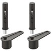 cyclingcolors 2x Tenon Tape Black Hinge Furniture Hinge Spring-Loaded Invisible