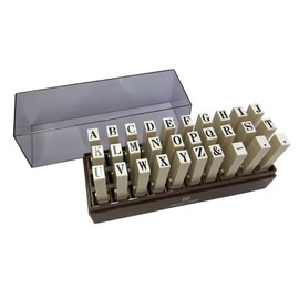 Sanby EN-TE1 Endless Stamps, Joint Type, English Letters, Oil-Resistant, No. 1, 30 Pieces