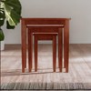 Ergode Beechwood Stackable Nesting Tables - Set of 3 Sizes