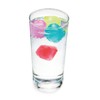 Joie Kitchen Gadgets 29195 Reusable Ice Cubes and Tray Rainbow,