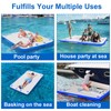Inflatable Floating Dock,Inflatable Dock Platform,6/8/10ft Air Dock Platform Floating Island