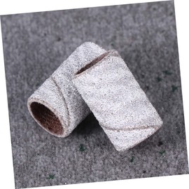 Ipetboom 100pcs Grinding Ring Gravel Abrasive Belt Drum Suite