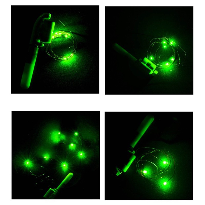 4 Pcs Fishing Glow Sticks Rod Tip LED Glow Sticks