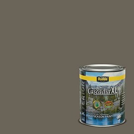 Rodda Paint CASCADIA XL Exterior Velvet Paint & Primer in One, Quart, Deep Shadow