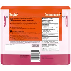BEN'S ORIGINAL BISTRO EXPRESS Family Size Jasmine Coconut Flavour Rice Side Dish, 490g pouch