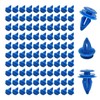100pcs Front/Rear Wheel Arch Blue Plastic Trim Clips for Land