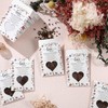 Fumete 100 Pack Wedding Favor Seed Packets Let Love Grow