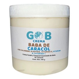Gob crema ozonizada baba de caracol 240 g | regenera todo tipo de piel