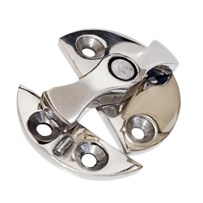 Stainless Steel 316 Boat Door Cabinet Hatch Round Turn Button