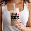 Best Mom Ever 16oz Frosted Glass Cup - Ideal Mother's