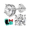 Moissanite Earrings Studs - Moissanite Earrings for Men & Women,