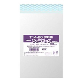 OPP Bag Pure Pack T14-20 (for B6) 100 Sheets/62-0995-43