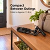 Folding Walking Cane with LED Light & Alarm – Adjustable