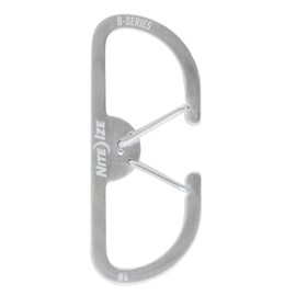 NITEIZE B Carabiner #4 Stainless Silver