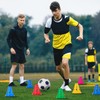 Training Field Marker Plastic Cones, 20Pcs Plastic Sports Cone Training